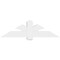 Ekena Millwork Redmond Architectural Grade PVC Gable Bracket, 60"W x 17 1/2"H x 6"D x 6"F, 7/12 Pitch GBP060X18X0606RED00 - alternate 3